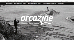 Desktop Screenshot of orcazine.com